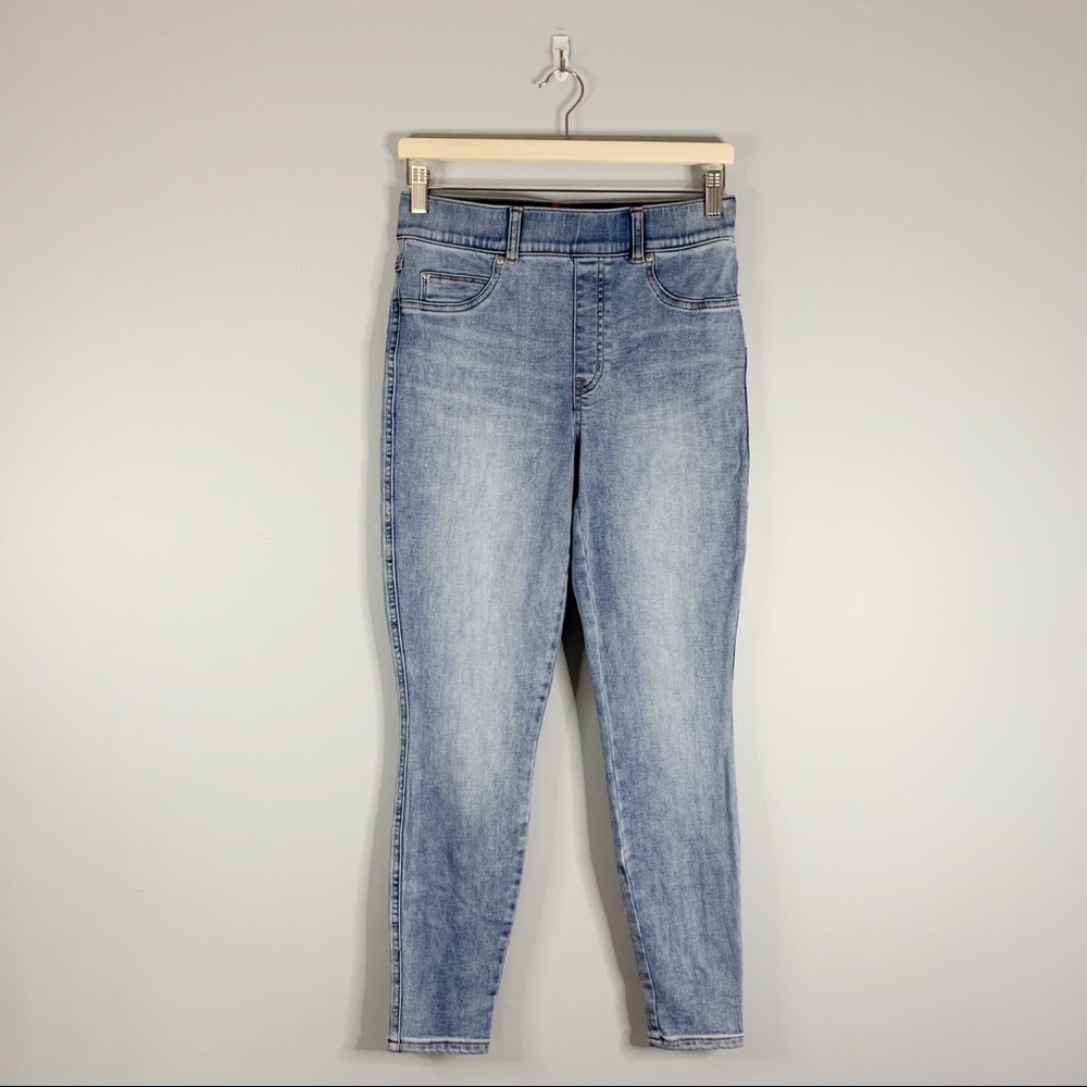 SPANX Light Wash Blue Skinny Jeans